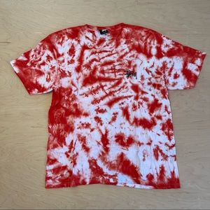 Hand Dyed Stüssy Logo Tee - Mens L